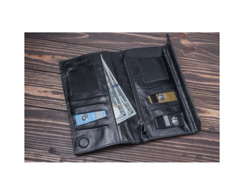 Экранирующий клатч параноика для смартфона и карт LOCKER's Phone Purse Black