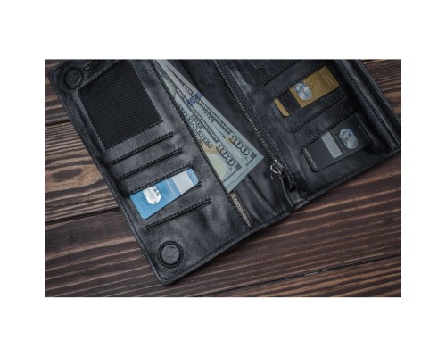 Экранирующий клатч параноика для смартфона и карт LOCKER's Phone Purse Black