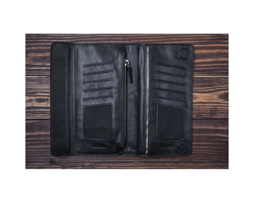 Экранирующий клатч параноика для смартфона и карт LOCKER's Phone Purse Black