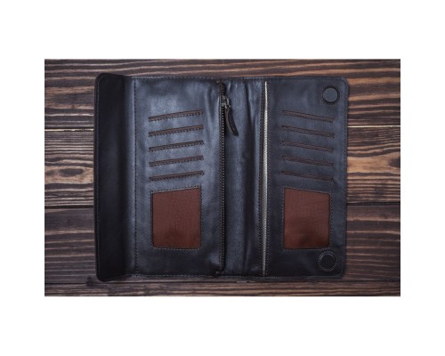 Экранирующий клатч параноика для смартфона и карт LOCKER's Phone Purse Black