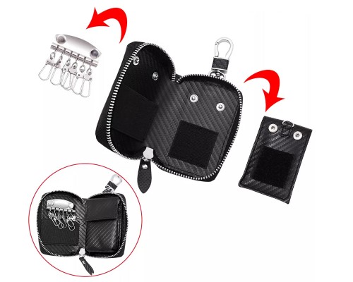Экранирующий чехол-ключница Key Holder Carbon