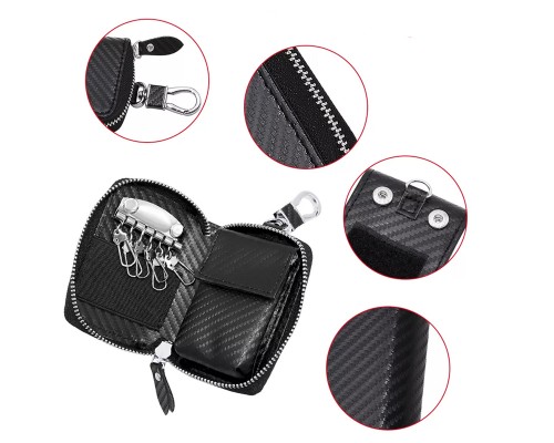 Экранирующий чехол-ключница Key Holder Carbon