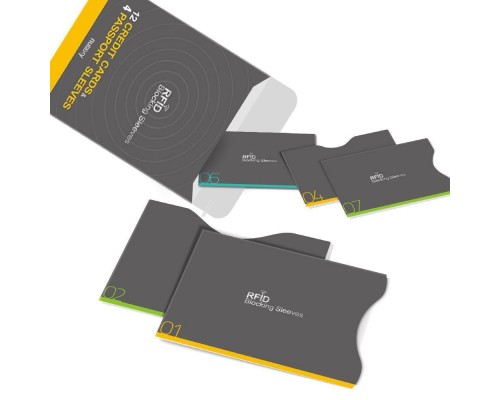 Комплект RFID чехлов для карт